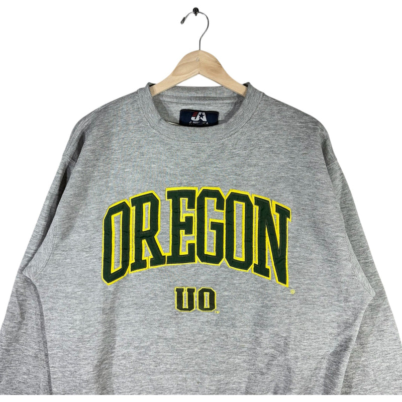 Vintage Oregon University Spellout Crewneck