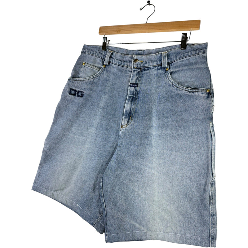 Vintage Delgrifo Italy Denim Carpenter Shorts 35