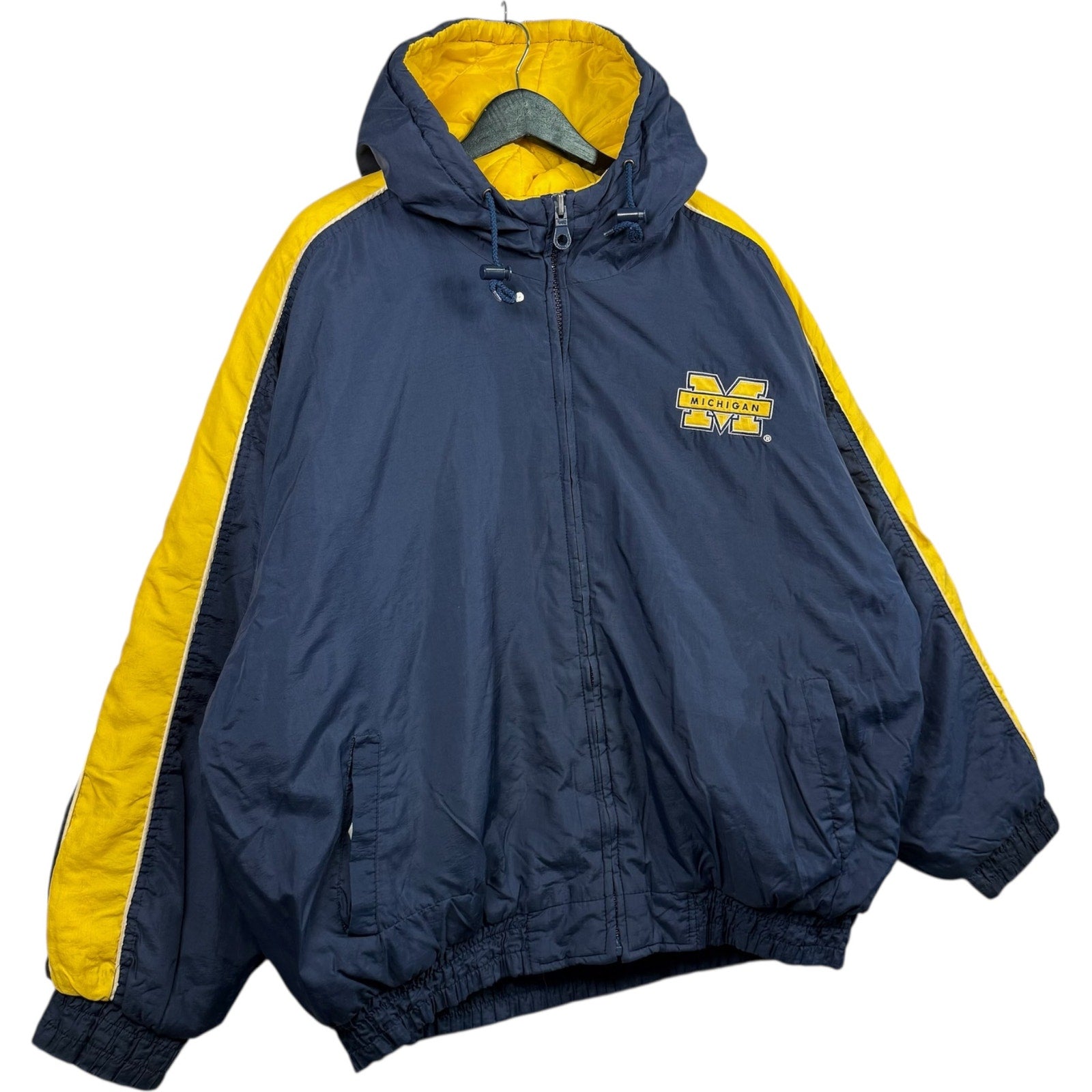 Vintage University Of Michigan Mini Logo Full Zip Jacket