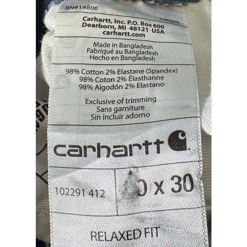 Vintage Carhartt Relaxed Fit Carpenter Pants 40x30