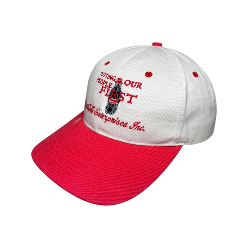 Vintage Coca-Cola "Putting Our People First" Toppers Snapback Hat