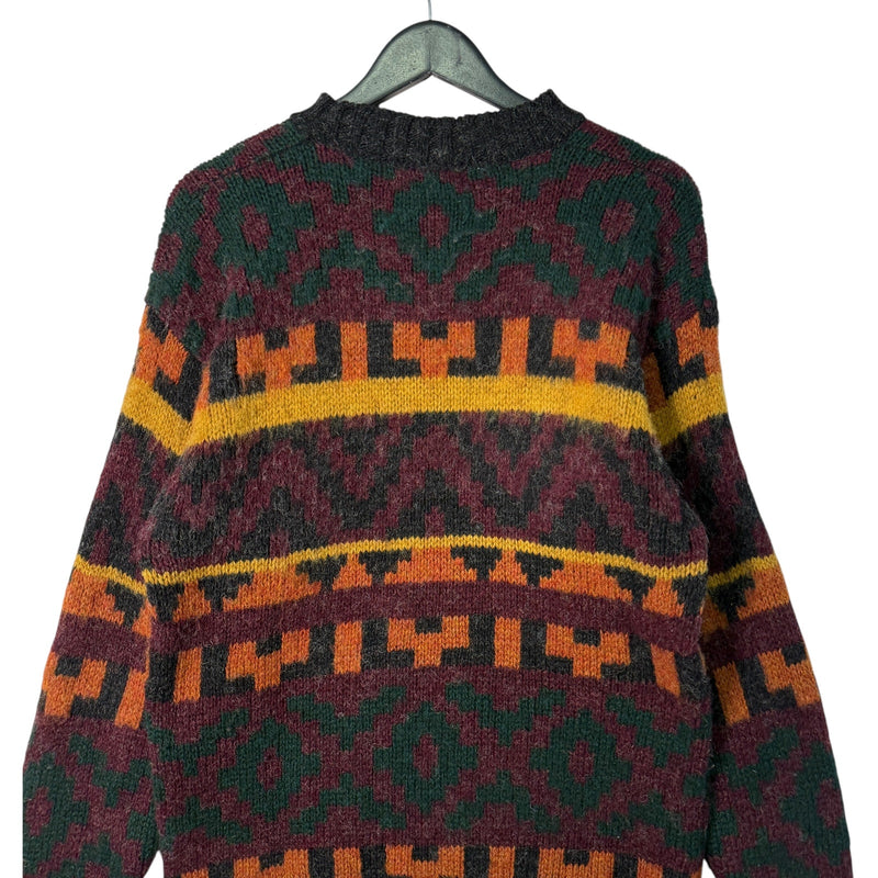 Vintage Joseph A. Bank Striped Sweater