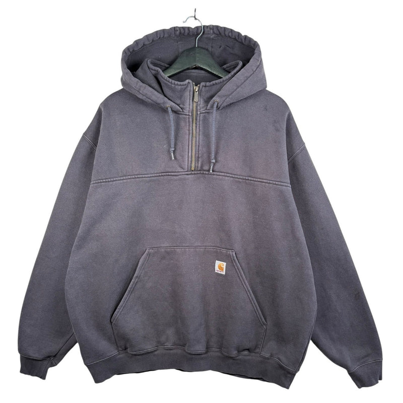 Vintage Carhartt 1/4 Zip Pullover Hoodie