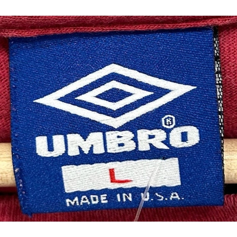 Vintage Umbro Front And Back Logo Tee