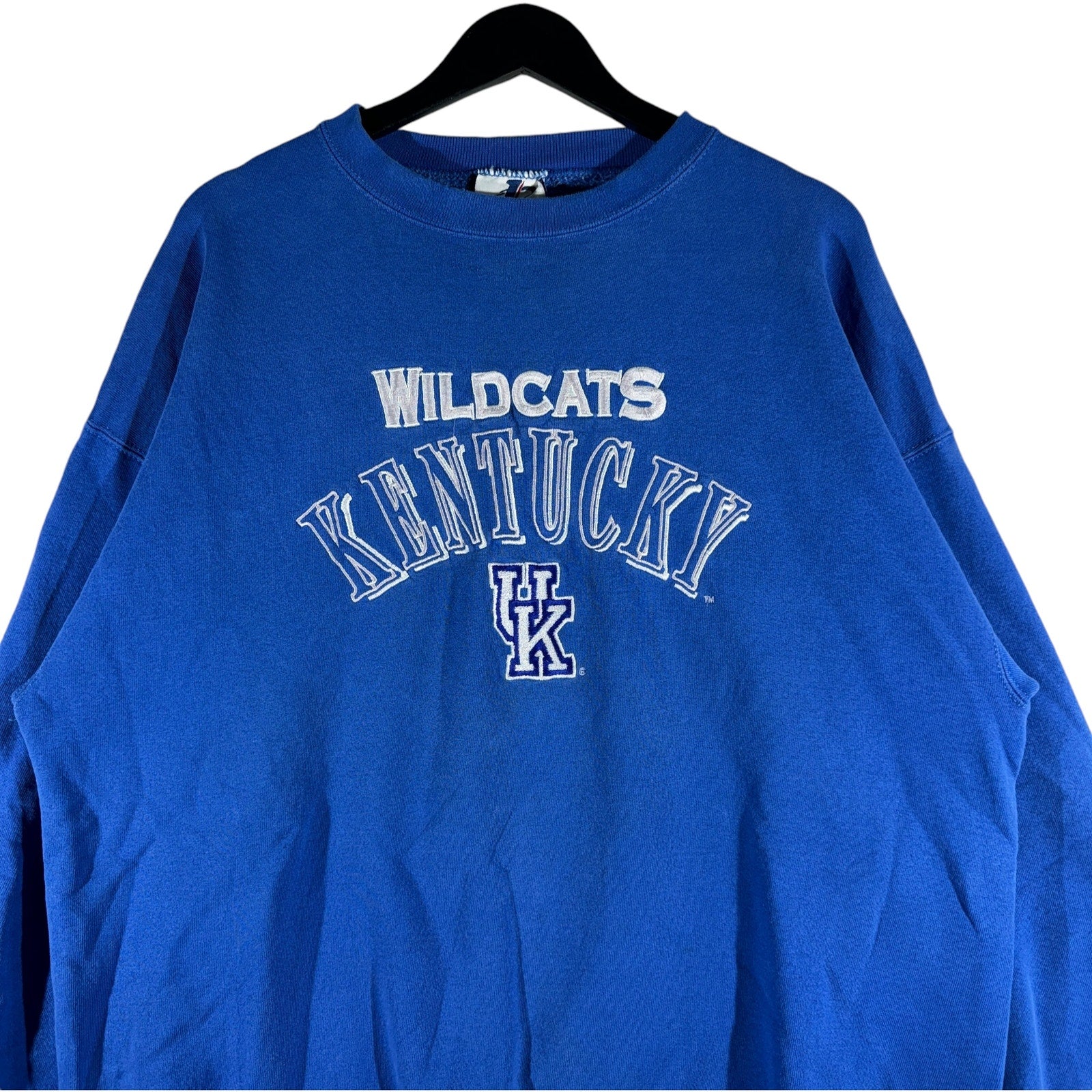 Pick!! Vintage University Of Kentucky Wildcats big spellout embroidery logo pullover jumper crewneck/fashionstyle/streetwear/state/usa shops