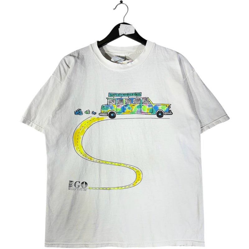 Vintage Van Go Mobile Arts Van Graphic T-Shirt