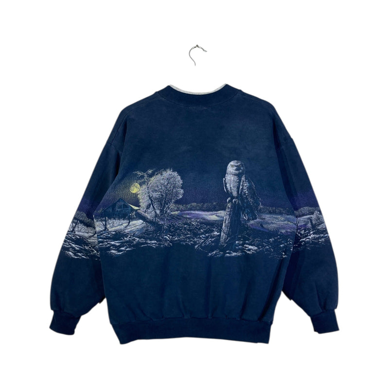 Vintage National Wildlife Federation AOP Long Sleeve