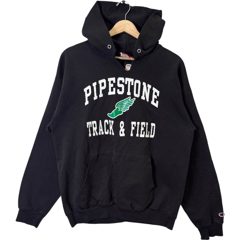 Vintage Champion Pipestone Track & Field Hoodie Large