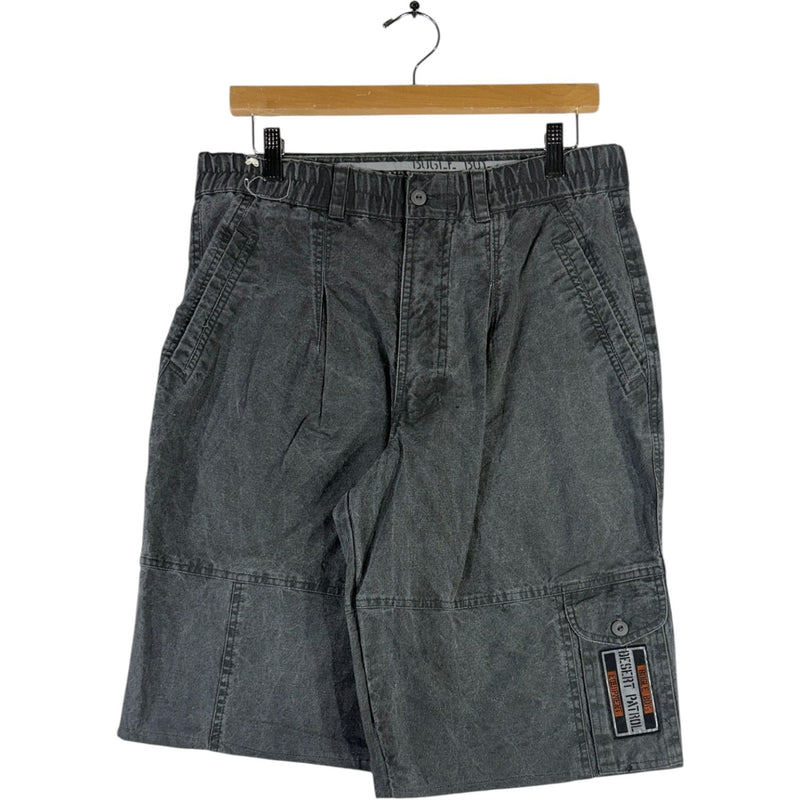 Vintage Desert Patrol Acid Washed Shorts 32