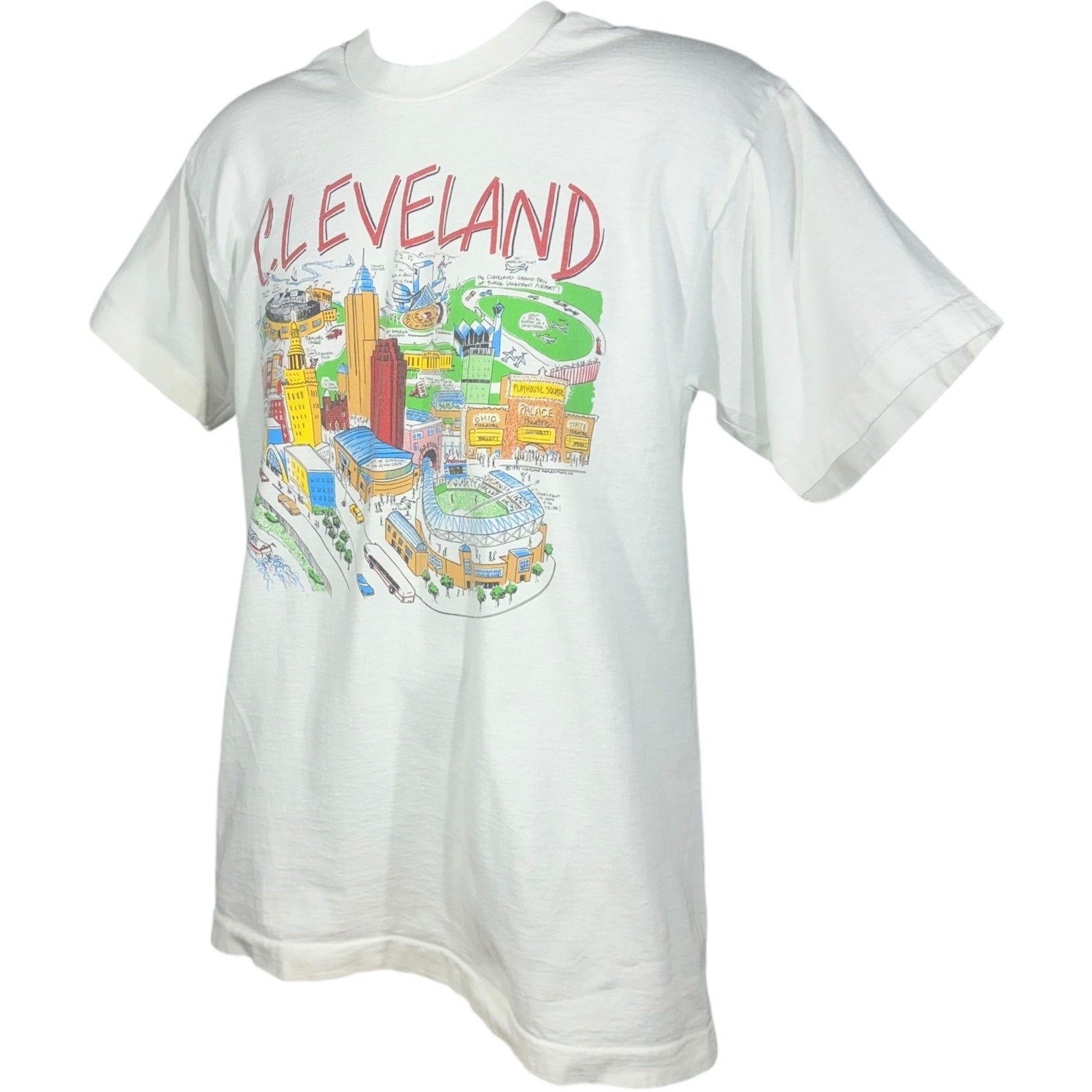 Vintage Cleveland Ohio City Souvenir Tee 90's