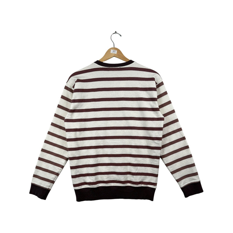 Vintage Polo Ralph Lauren Striped Bear Embroidered Crewneck