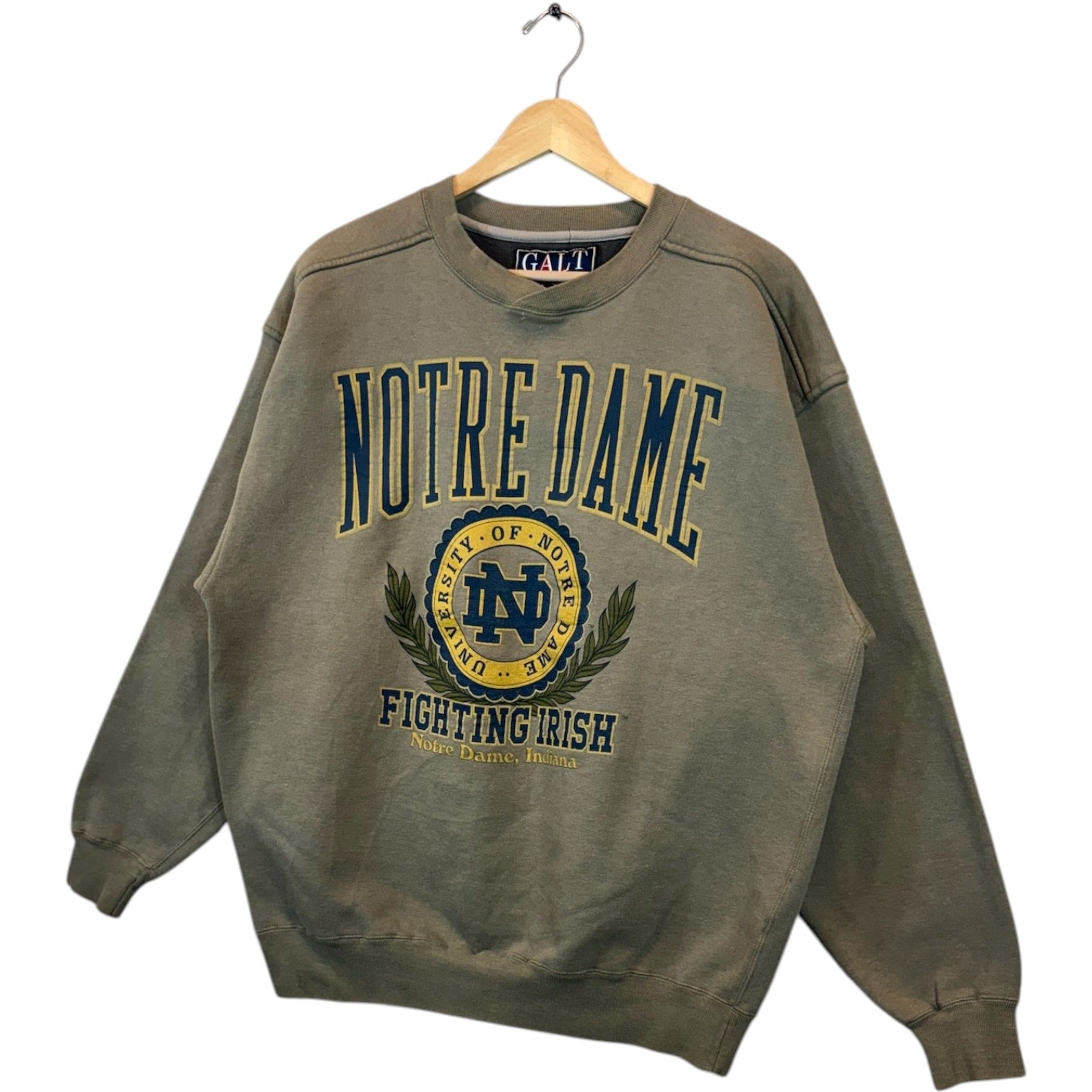 Vintage University Of Notre Dame Fighting Irish Crewneck