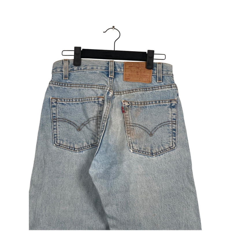 Vintage Levis 505 Denim Cut Off Shorts 29