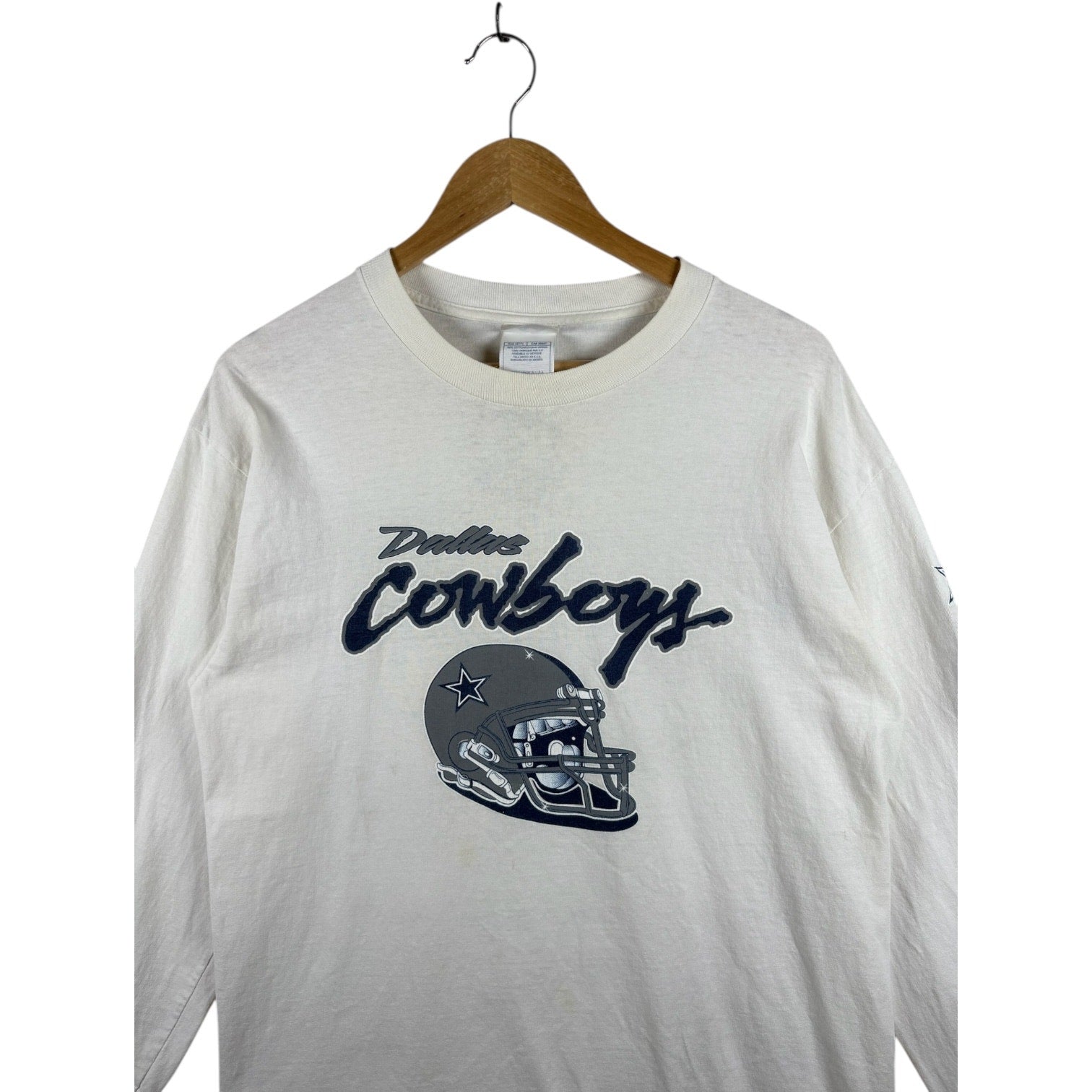 Vintage Dallas Cowboys NFL Long Sleeve T-Shirt Large