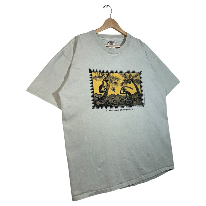 Vintage Coconut Choppers Island Graphic T-Shirt