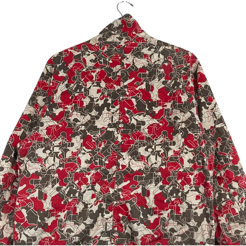 Vintage Nike Camo Print Bomber Light Jacket