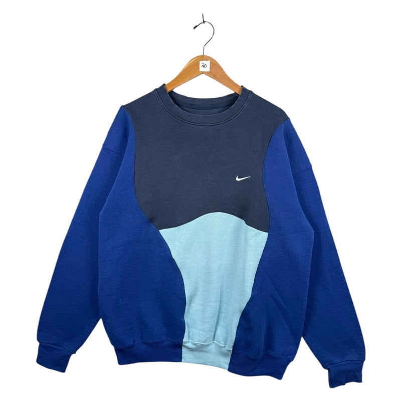 Vintage Nike Colorblock Swoosh Logo Crewneck