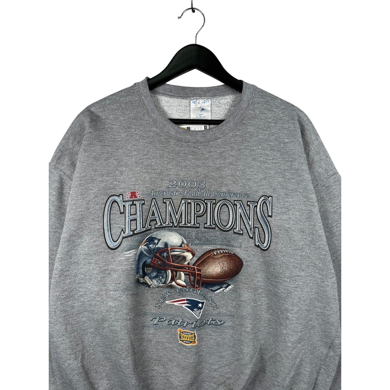 Vintage New England Patriots Champions Crewneck