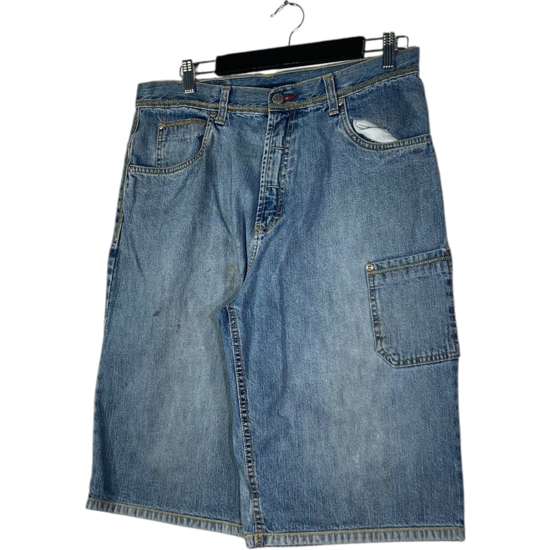 Vintage Bugle Boy BBJC Denim Carpenter Shorts