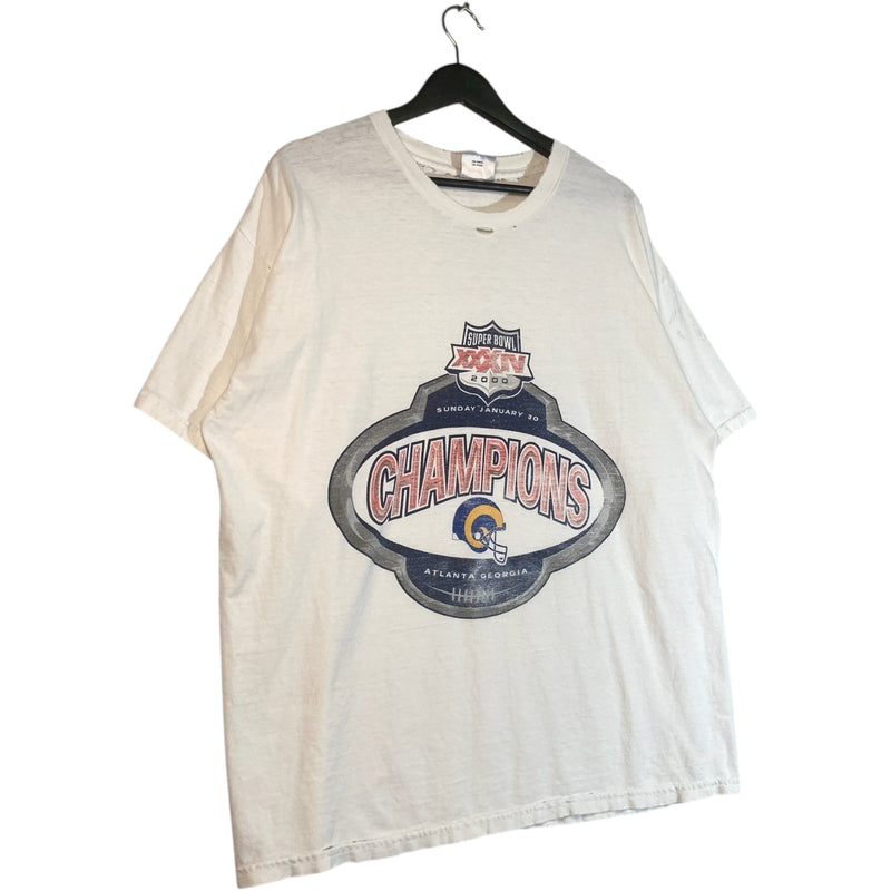 Vintage Atlanta Georgia Super Bowl XXXVI Champions Tee