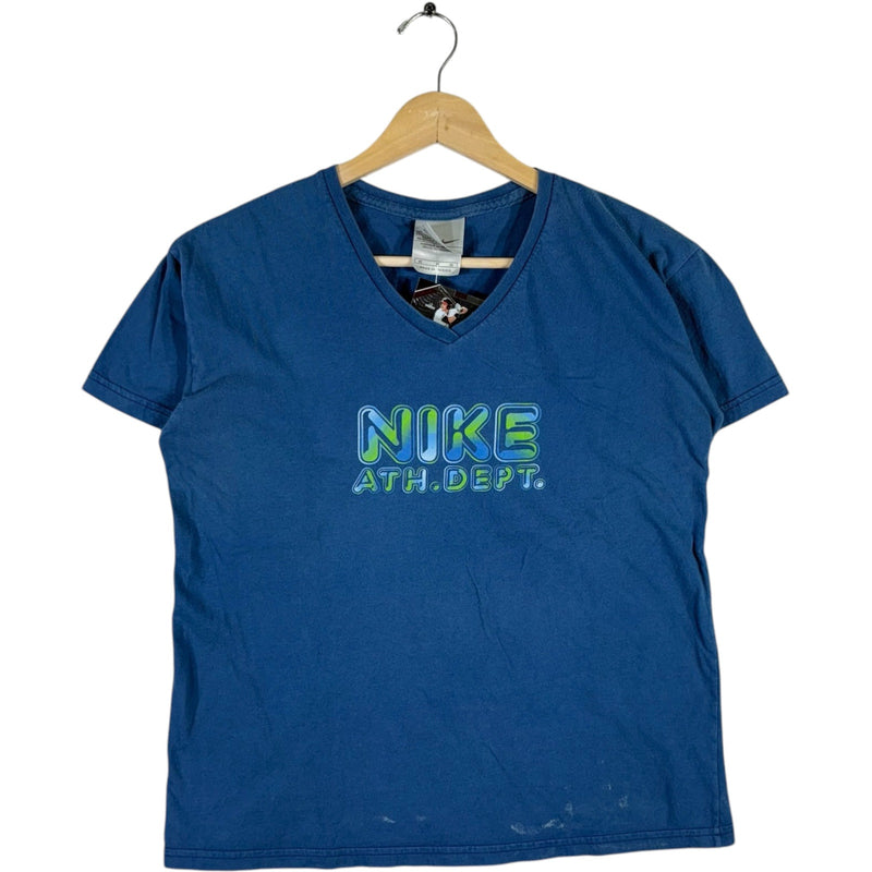 Vintage Nike Athletic Department V-Neck Tee