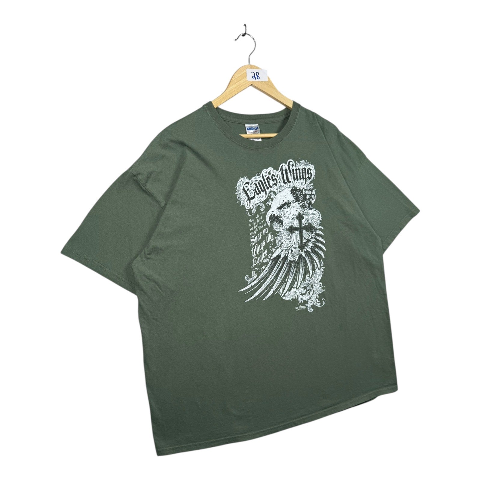 Vintage Eagles Wings Isaiah 40:31 Graphic T-Shirt