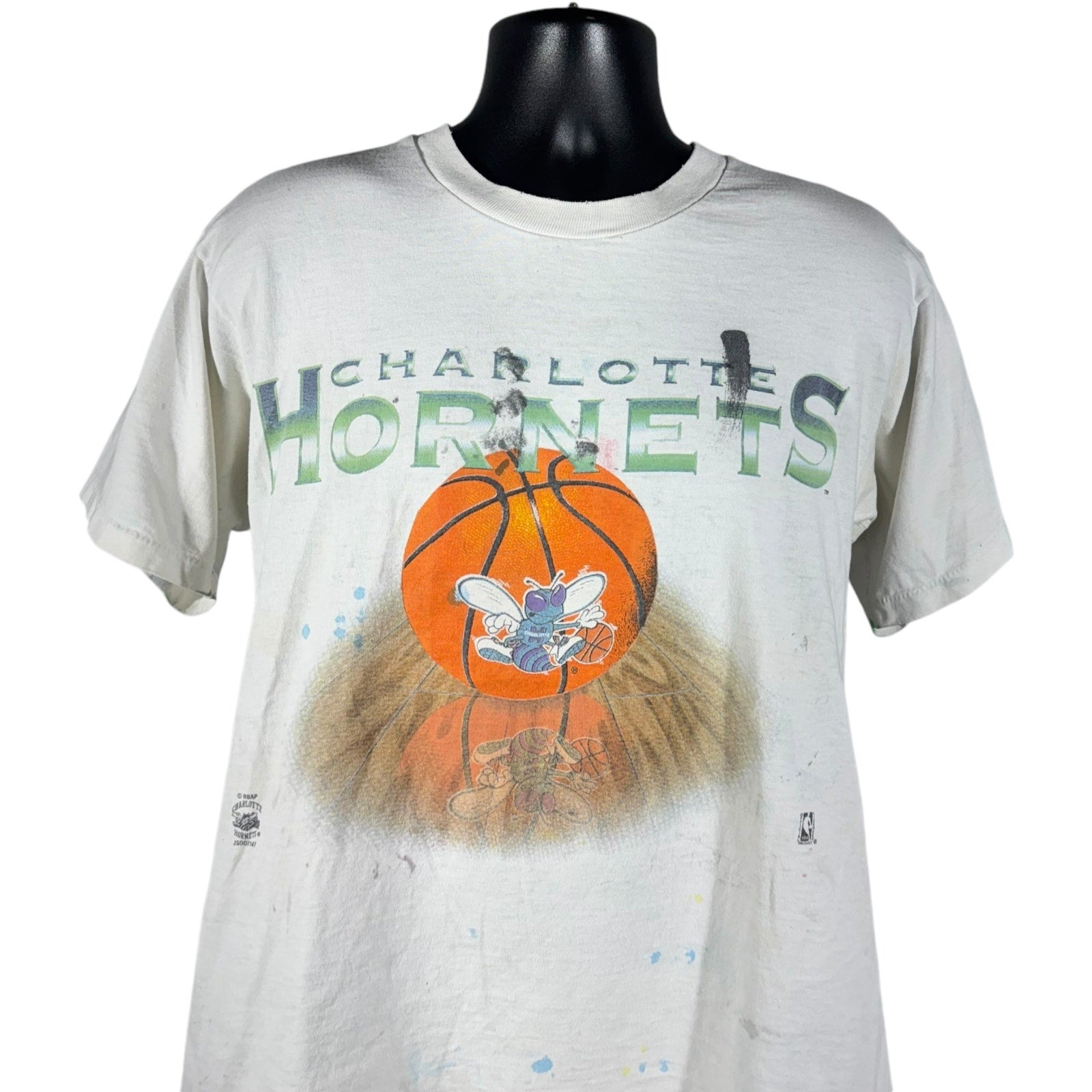 Vintage Charlotte Hornets Basketball Tee