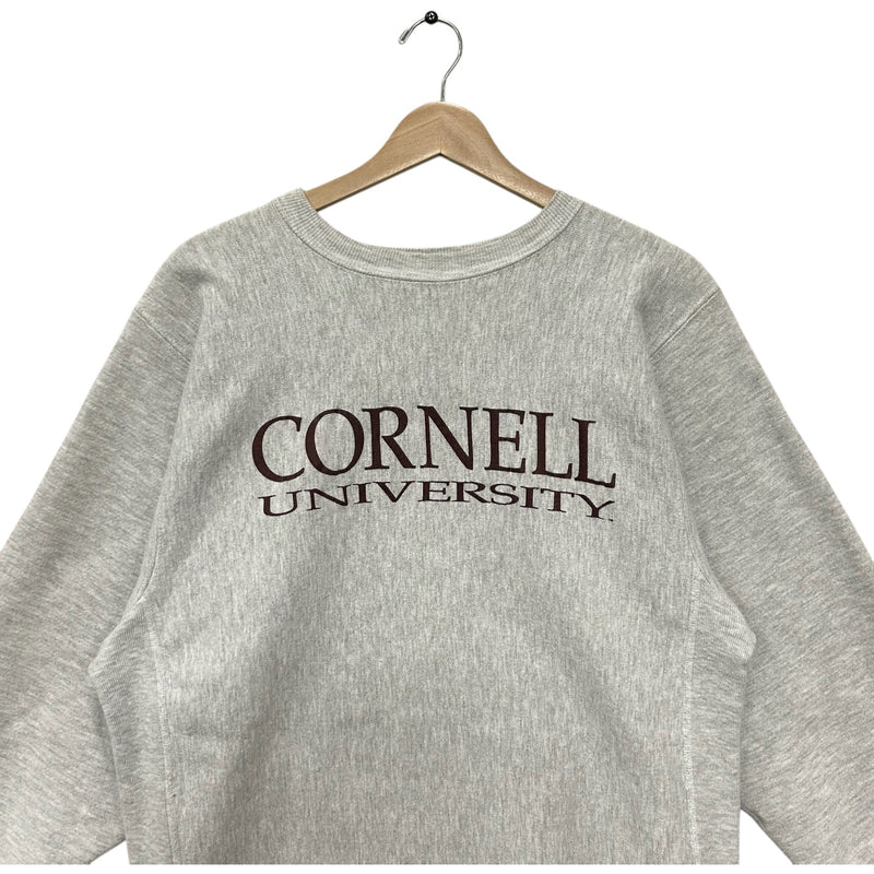 Vintage Champion Reverse Weave Cornell University Spellout Crewneck