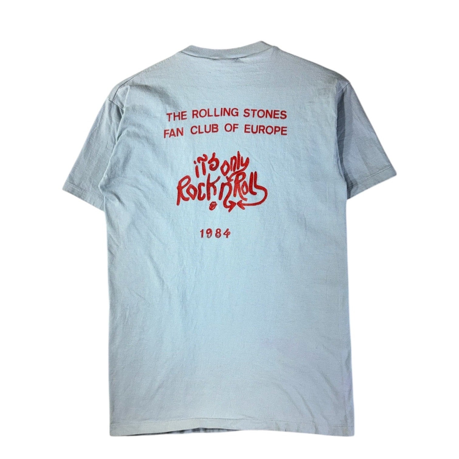 Vintage The Rolling Stones 1984 Fan Club of Europe T-Shirt
