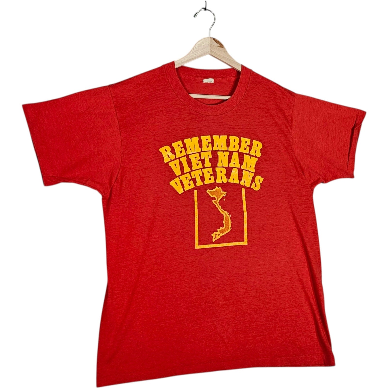 Vintage "Remember Vietnam Veterans" War Shirt