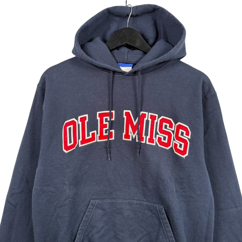 Vintage Champion University Of Mississippi Ole Miss Hoodie