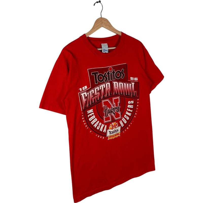 Vintage University Of Nebraska Tostitos Fiesta Bowl Tee 1996 M