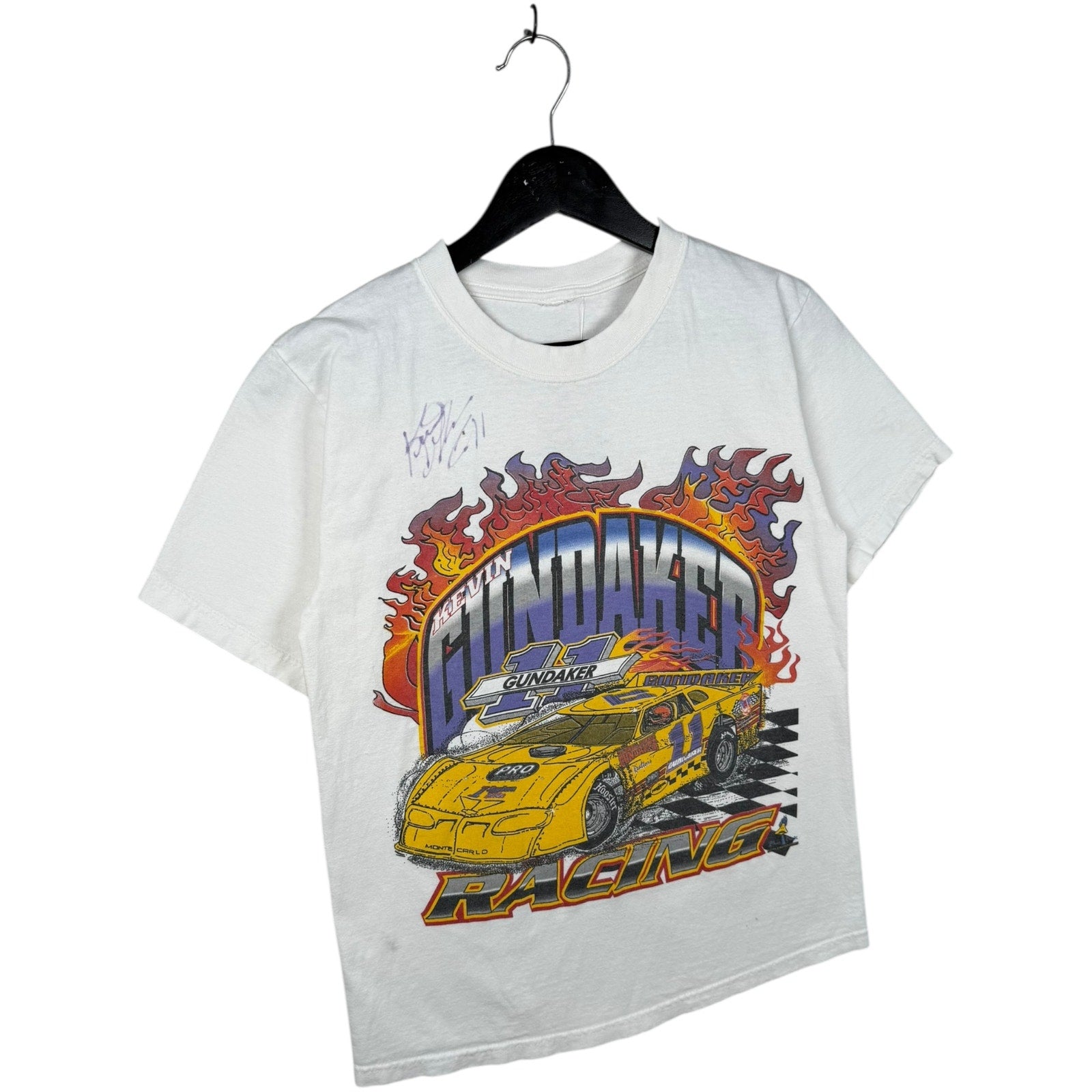 Vintage Kevin Gundaker Racing Taz Looney Tunes T-Shirt