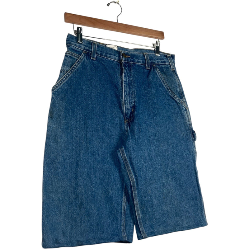 Vintage Carhartt Denim Carpenter Shorts 33