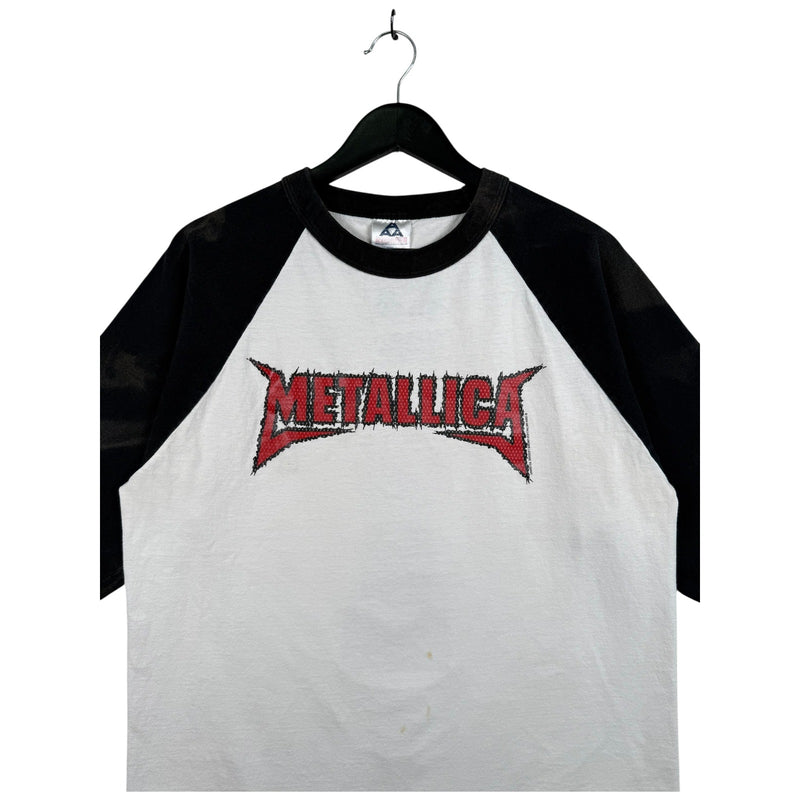 Vintage Metallica One Raglan 3/4 Sleeve T-Shirt