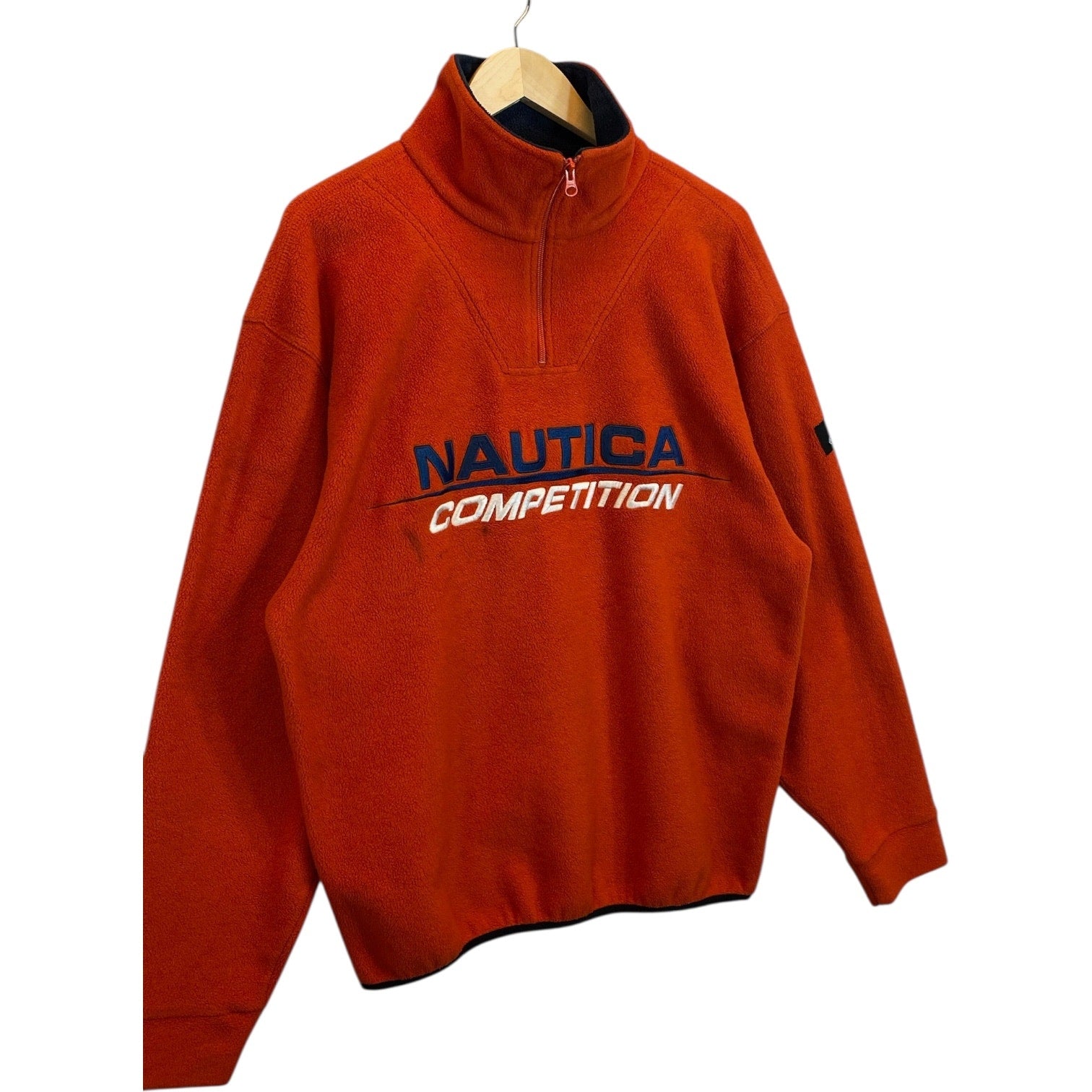 Vintage Nautica Competition Quarter Zip Fleece