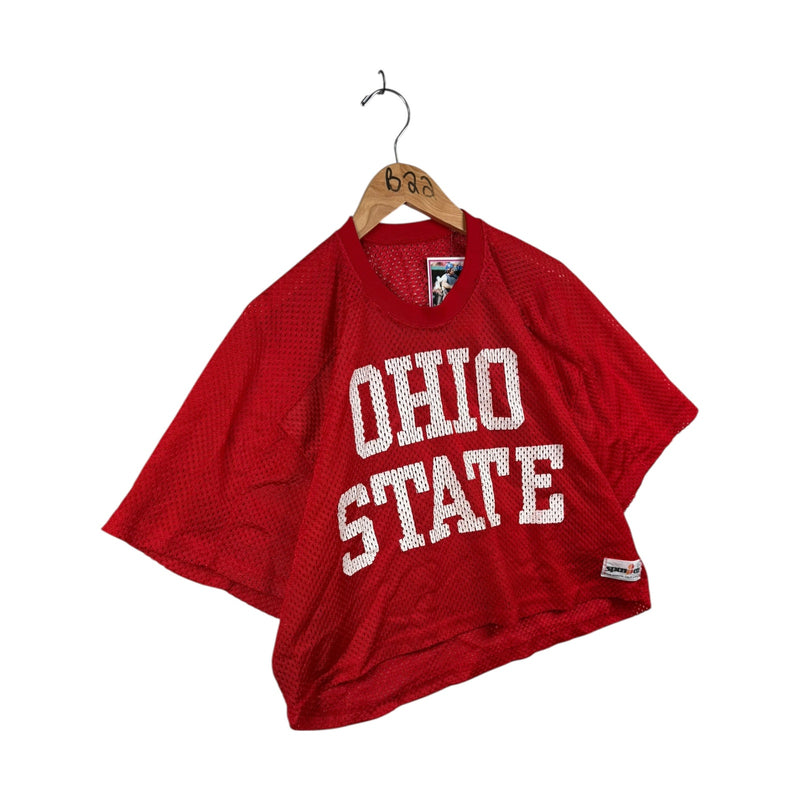 Vintage Y2K Ohio State Cropped Jersey