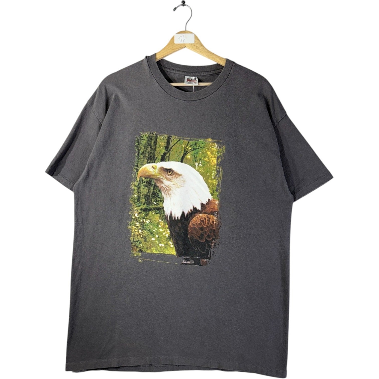 Vintage Eagle Portrait Graphic T-Shirt
