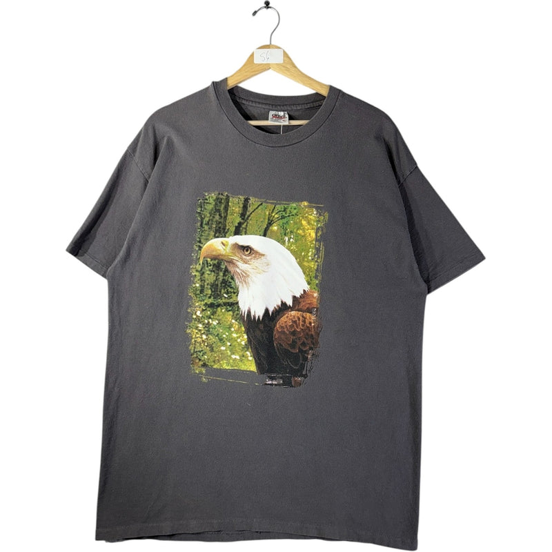 Vintage Eagle Portrait Graphic T-Shirt