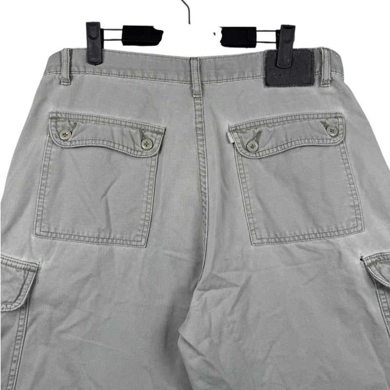 Vintage Levi's Silvertab Cargo Utility Shorts 35