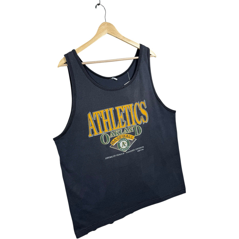 Vintage American League Oakland Athletics Baseball Tank 1993 Top
