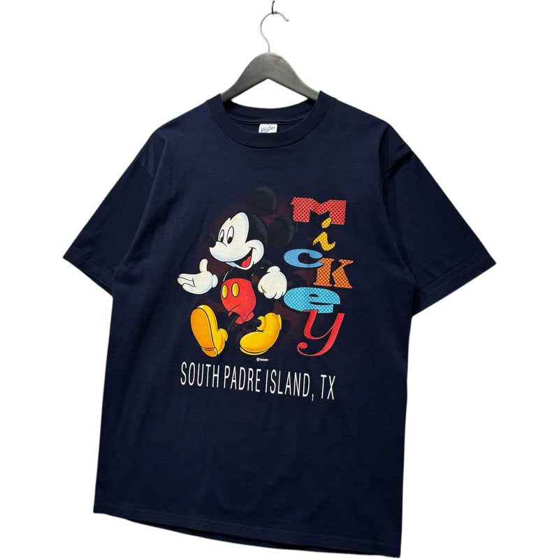 Vintage Disney Mickey Mouse San Padre Island Souvenir Tee