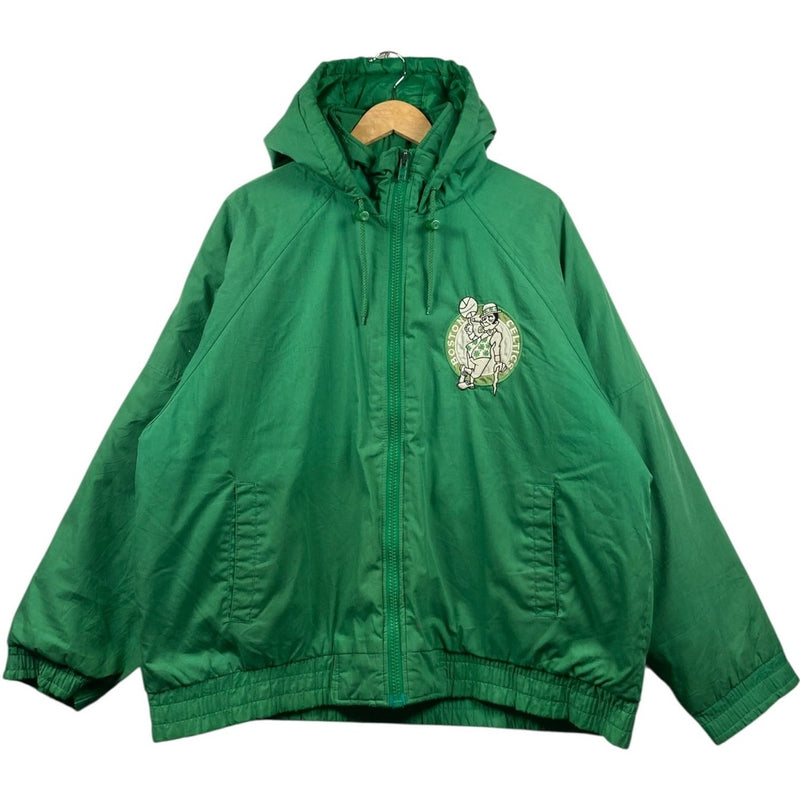 Vintage Boston Celtics NBA Full Zip Hooded Jacket