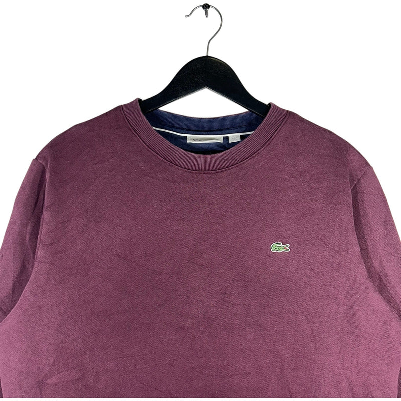 Vintage Lacoste Logo Crewneck