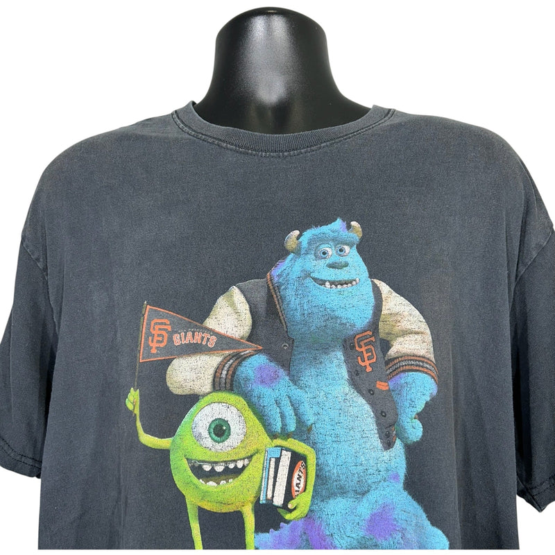 Vintage Disney Monsters Inc. SF Giants Collaboration MLB Tee