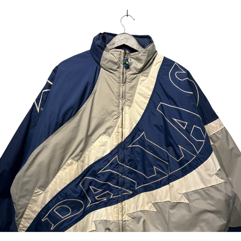 Vintage Lee Dallas Cowboys Color Block NFL Puffer Jacket