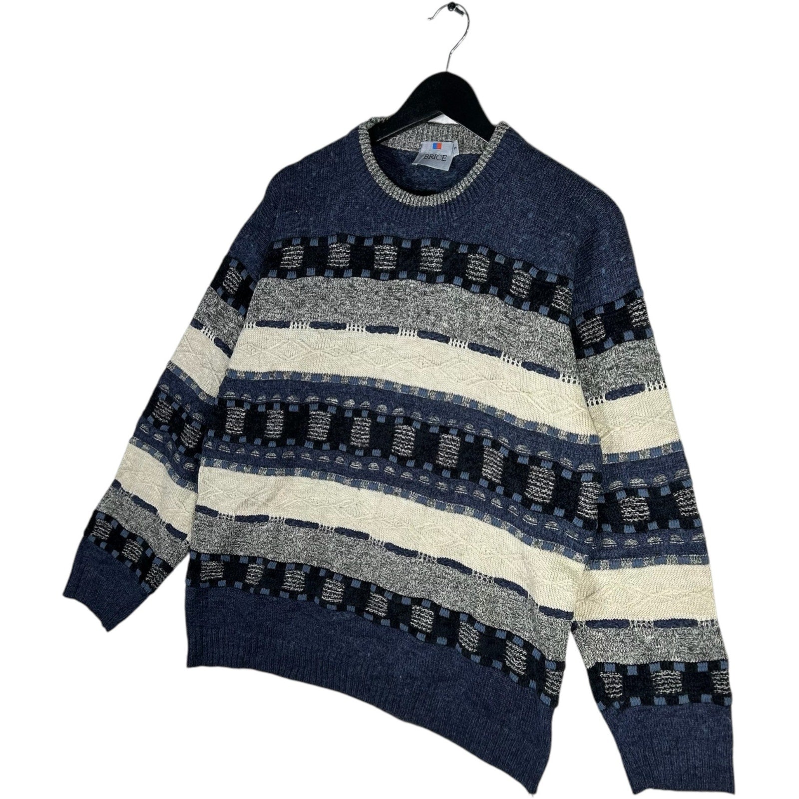 Vintage Brice Textured Knit Sweater