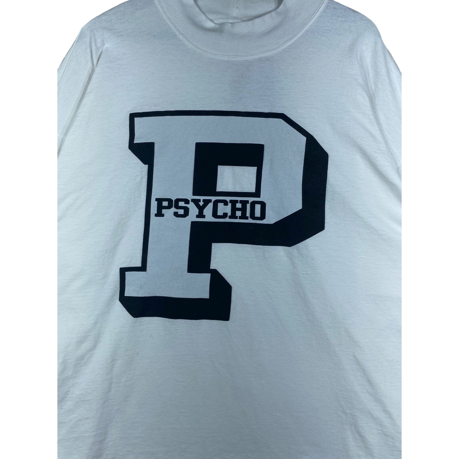 Vintage Psycho Graphic Print Long Sleeve