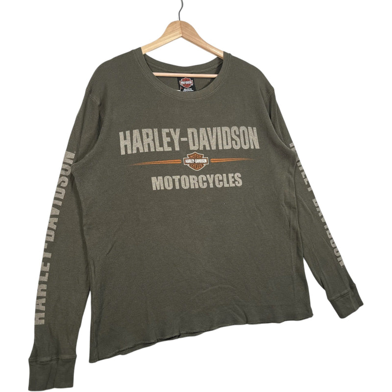 Vintage Harley Davidson of Big Moose Portland Long Sleeve