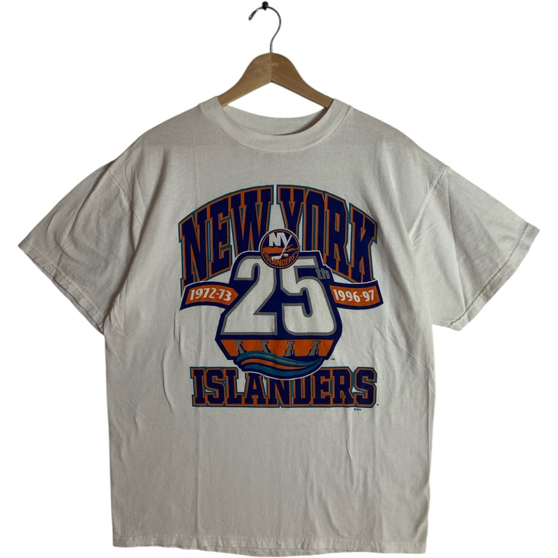 Vintage New York Islanders 25th Anniv NHL T-Shirt